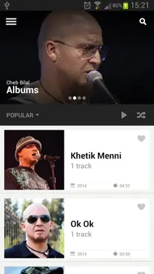 Cheb Bilal android App screenshot 3